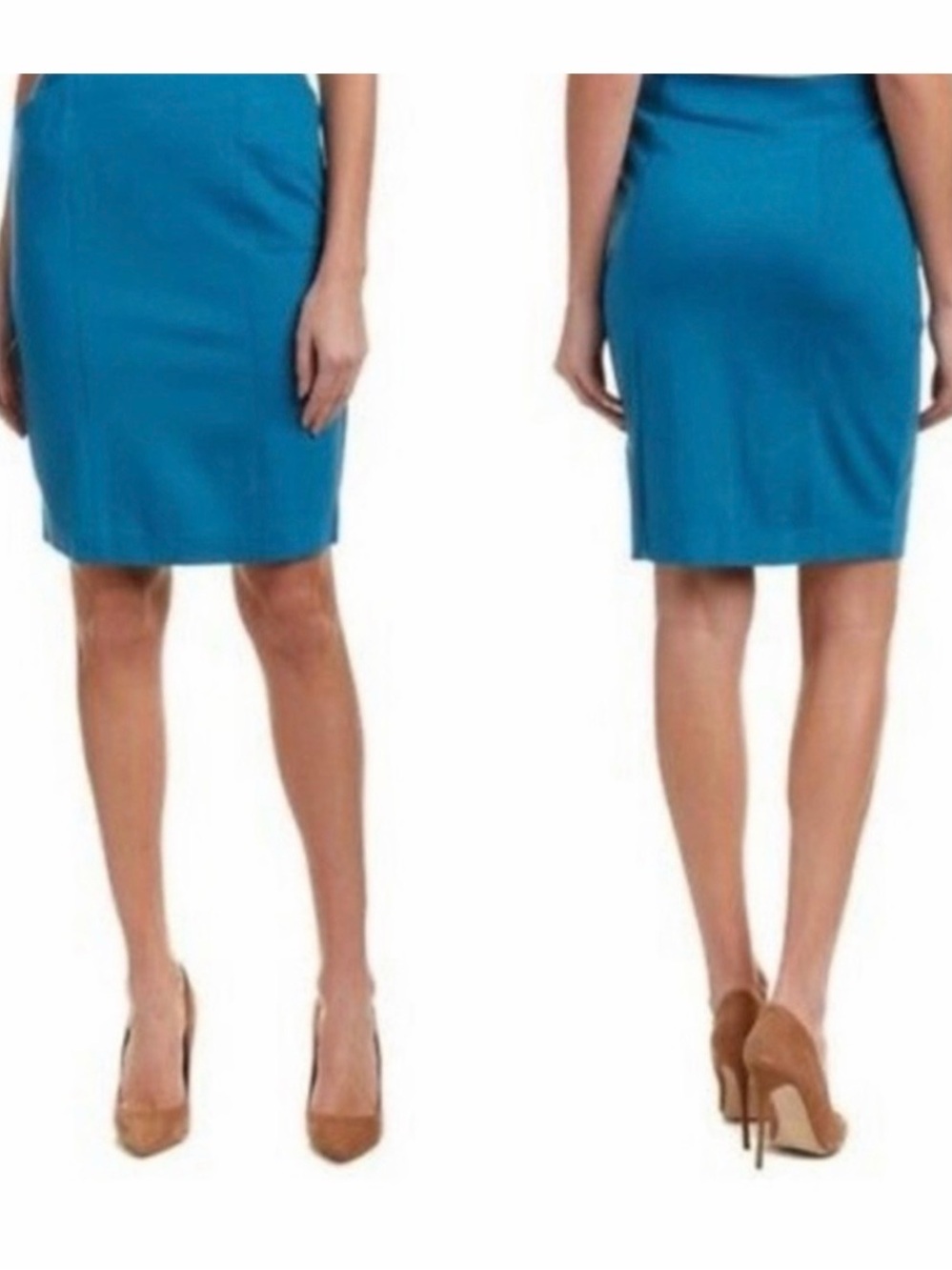 CAbi Sigourney Skirt #3220 – Pacific Blue size 4